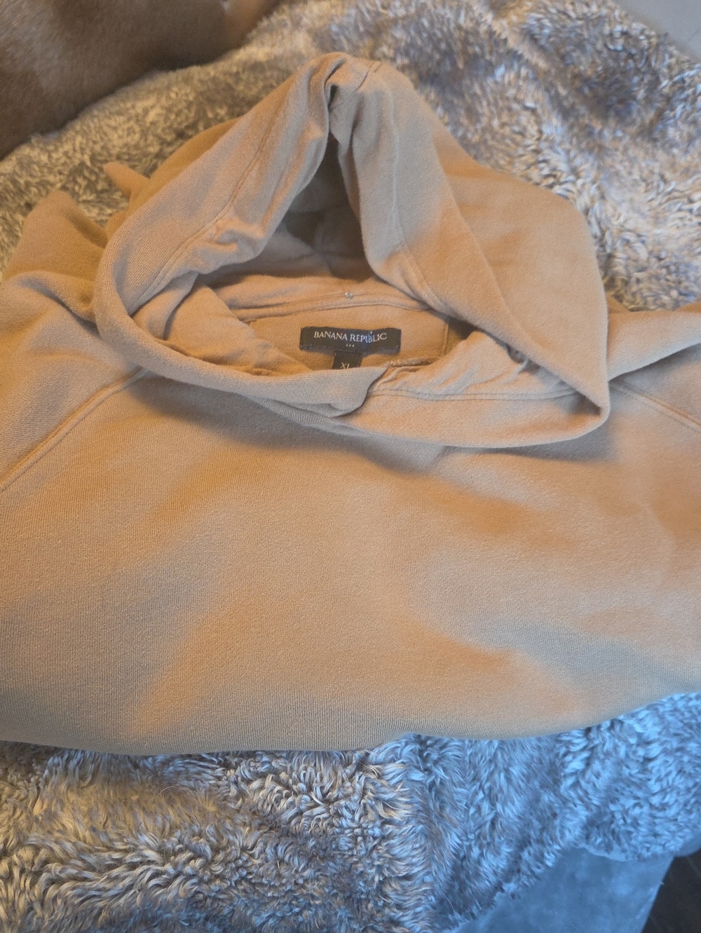Banana Republic Men’s Beige Turtleneck Sweater
